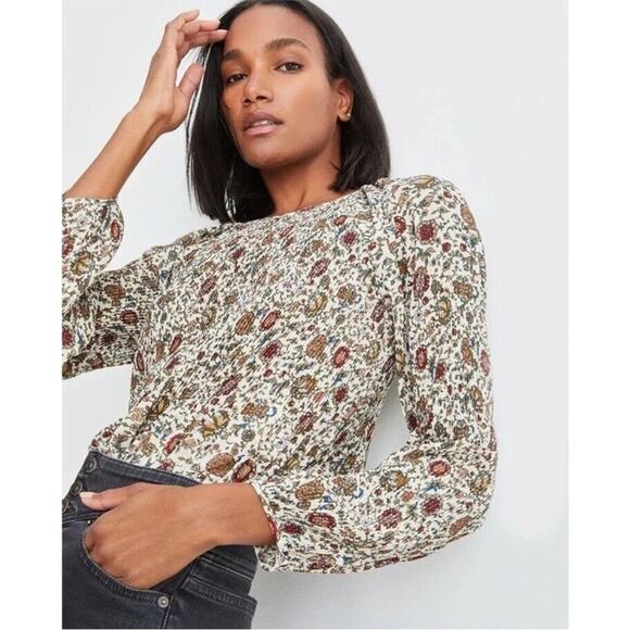 Veronica Beard Multicolor Printed Top - Picture 2 of 8